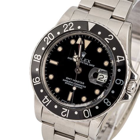 rolex gmt master 16750 black|rolex 16750 gmt for sale.